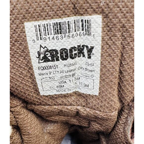 Rocky Boot Men\'s 9\